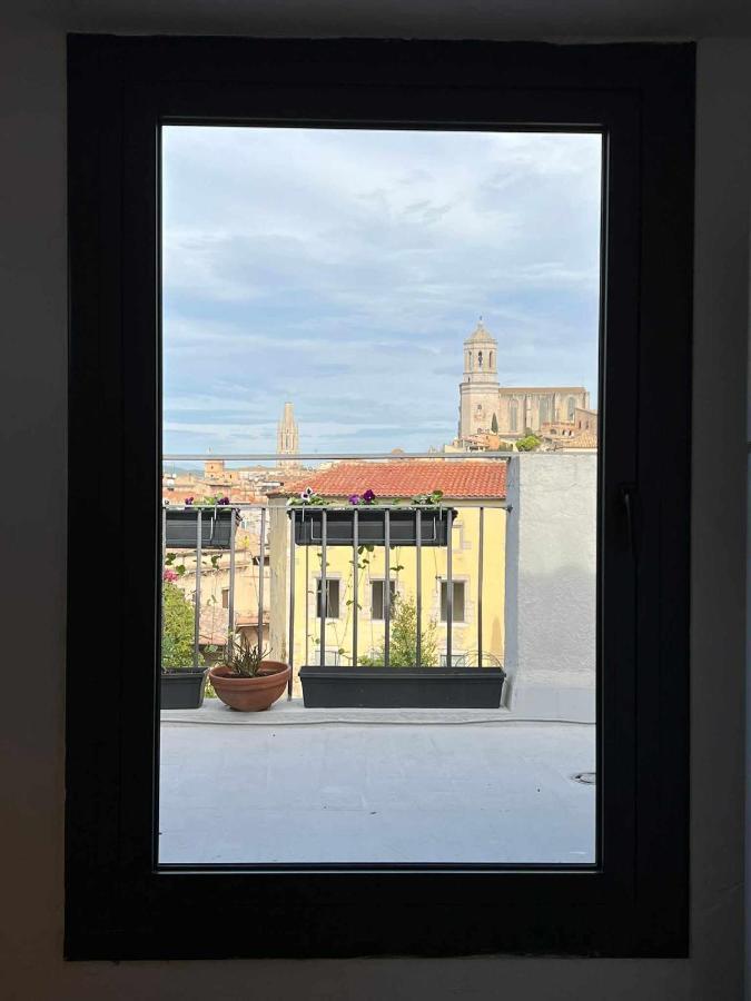 Romantic Duplex With Terrace And Great Views ชีโรนา ภายนอก รูปภาพ